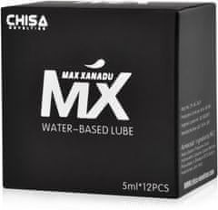 XSARA Malé balení lubrikantu 12 ks - zvlhčující intimní gel na bázi vody - 72286098
