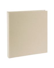 Goldbuch Klasické šité fotoalbum na fotografie na růžky 60 stran 30 bílých papírových listů NaturLiebe braun