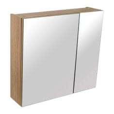 BPS-koupelny Zrcadlová skříňka bez osvětlení Ambit 60 ZS