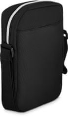 ZAGATTO Pánská taška přes rameno, taška crossbody, prostorná jednokomorová pánská taška, nastavitelný ramenní popruh, vodoodpudivý materiál, černá taška přes rameno se zipem, 20x28x6 / ZG754