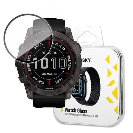 WOZINSKY Wozinsky ochranné sklo na hodinky pro Garmin Fenix 7 - Černá KP24717