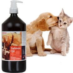 VIVANI Lososový olej pro psy a kočky 1000 ml