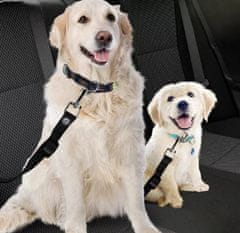 Mersjo Bezpečnostní pás do auta pro psa, kočku