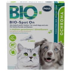 Bio-spot Antiparazitní pipeta péče a ochrana pro malé psy a kočky