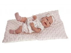 Antonio Juan Clara - realistická panenka miminko s celovinylovým tělem - 33 cm