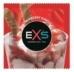 EXS EXS Strawberry Sundae kondomy s příchutí jahody 1 ks