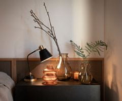 Andrea House , Kovová stolní lampa IL72030 | černá, mosaz