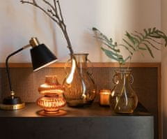 Andrea House , Kovová stolní lampa IL72030 | černá, mosaz