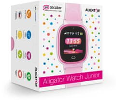 Aligator Watch Junior GPS růžové