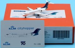 JC Wings Fokker F70, KLM Cityhopper/Sil Air hybrid, Nizozemsko, 1/400