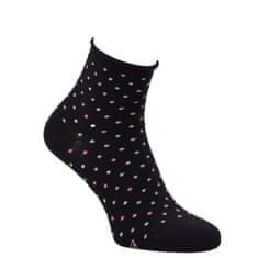 Zdravé Ponožky dámské zdravotní kotníkové ruličkové puntíkované ponožky 6301123 4-pack, 35-38