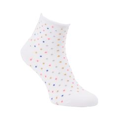 Zdravé Ponožky dámské zdravotní kotníkové ruličkové puntíkované ponožky 6301123 4-pack, 39-42