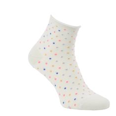 Zdravé Ponožky dámské zdravotní kotníkové ruličkové puntíkované ponožky 6301123 4-pack, 35-38