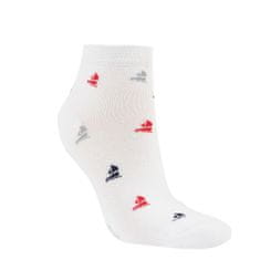 RS dámské barevné letní kotníkové elastické námořnické ponožky 1526023 3-pack, bílá, 35-38