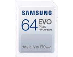 Samsung SDXC 64GB EVO Plus UHS-I (Class 10) (MB-SC64K/EU)