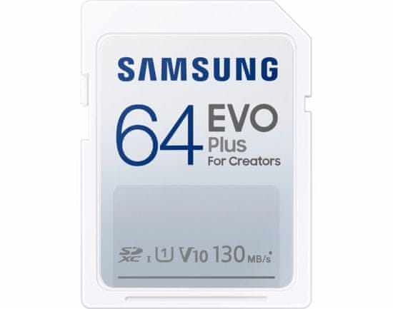 Samsung SDXC 64GB EVO Plus UHS-I (Class 10) (MB-SC64K/EU)