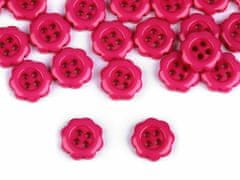 Kraftika 100ks pink knoflík květ velikost 20"