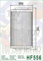Hiflofiltro Olejový filtr HF556