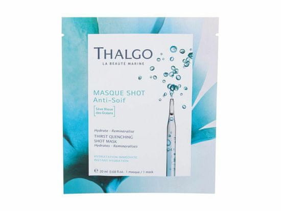 Thalgo 20ml shot mask thirst quenching, pleťová maska