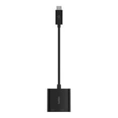 Belkin USB-C / Gigabit-Ethernet- Adapter 60W PD, černá, INC001btBK
