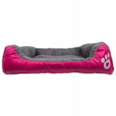 BB-Shop Plyšový růžový pelíšek pro psy S 45 x 40 cm