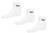 Nike Ponožky Everyday Lightweight Ankle 3PR SX7677 100 38-42 EUR