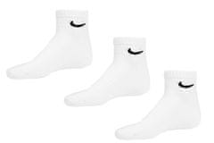 Nike Ponožky Everyday Lightweight Ankle 3PR SX7677 100 38-42 EUR