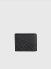 Calvin Klein Černá pánská vzorovaná peněženka Calvin Klein UNI
