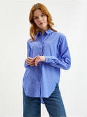 Jacqueline de Yong Modrá dámská pruhovaná košile JDY Ella M