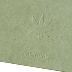 Goldbuch Klasické šité fotoalbum na fotografie na růžky 60 stran 30 bílých papírových listů Smoke Green