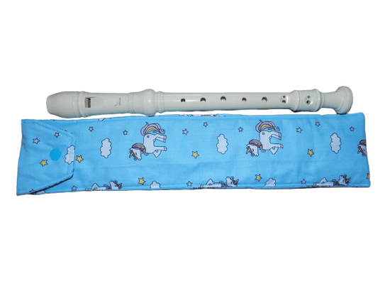 Tiki-Mechulka Pouzdro/obal na flétnu - jednorožci