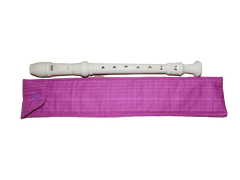 Tiki-Mechulka Pouzdro/obal na flétnu - růžový