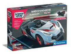 Clementoni Science&Play Mechanická laboratoř Závodní auto Supercar