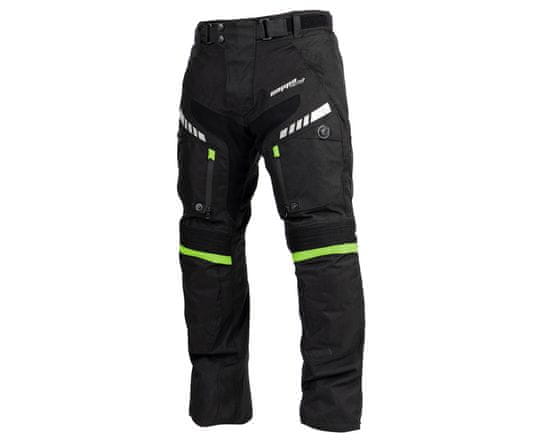 Cappa Racing Kalhoty moto pánské FIORANO textilní černé/zelené