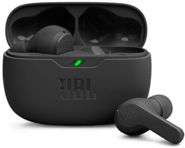 moderní bezdrátová Bluetooth 5.2 sluchátka jbl wave beam skvělý jbl zvuk handsfree funkce jbl headphones voice aware