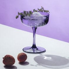 Villeroy & Boch Sada širokých sklenic na šampaňské z kolekce LIKE GLASS LAVENDER, 2 ks