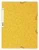 Spisové desky s gumičkou A4 prešpán 400 g/m2 - tmavě žluté