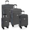 Sada cestovních kufrů GP7172 šedá 4W XS,S,M,L