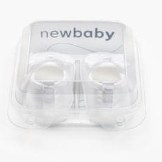 NEW BABY Kojenecké saténové capáčky bílá 0-3 m - 0-3 m