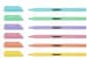 Pen K0 Kuličkové pero - pastelové barvy, mix barev