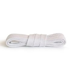 Kaps Ploché bílé bavlněné tkaničky do bot délka 150 cm