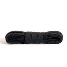 Kaps Ploché černé bavlněné tkaničky do bot délka 120 cm