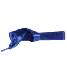 Kaps Prémiové saténové modré ploché tkaničky do bot délka 90 cm