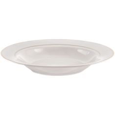 DAJAR Porcelánový talíř na polévku bílý 23 cm
