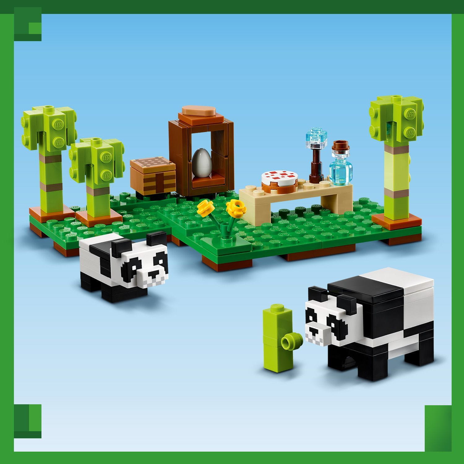 LEGO Minecraft 21245 Pandí útočiště