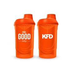 KFD NUTRITION šejkr Feel Good oranžový 700 ml