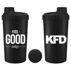 KFD NUTRITION šejkr Feel Good černý 700 ml