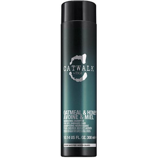 Tigi Vyživující šampon na suché, poškozené vlasy Catwalk Oatmeal & Honey (Nourishing Shampoo)