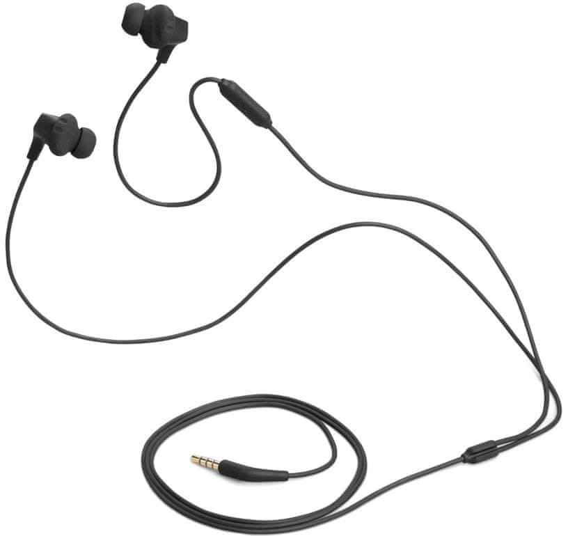  moderní kabelová sluchátka jbl endurance run 2 wired skvělý jbl zvuk handsfree funkce magnetické zakončení odolnost potu 