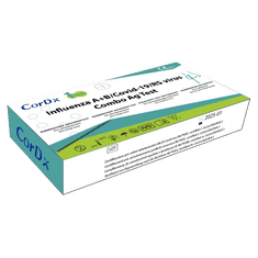 Antigenní výtěrový test 4v1 Covid-19/Flu A+B/RSV CorDx 1 ks